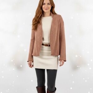 Anthropologie Sparrow Lambswool Cardigan Women Small Hygge Academia Cottage Core